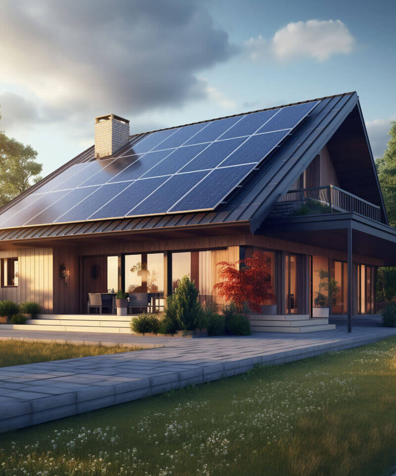 Residential solar installation Residential solar installation